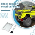thumbnail image 4 of Piezas de repuesto para coche teledirigido, amortiguador de control remoto creativo resistente, reemplazo profesional de accesorios de coche teledirigido para D90 D91 D96 MN98 99S Silver 1 Set Inevent FN001370-02, 4 of 7