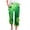BG-Green, variant on QATAINLAV Women's Planet Galaxy Graphic Print Capri Pants Summer Lightweight Linen Cropped Sweatpants Casual High Waist Drawstring Straight Leg Capris with Pockets Multicolor L Sales for Today