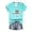 c-153Sky Blue36, variant on CUSTG Women T-Shirts Anniversary Commemorative T Shirt Tee Classic Print V Neck 1776-2026 Celebrate America's 250th Anniversary Cozy Tops