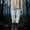 Clear, variant on Women's Wide Horizontal Contrast Stripe Leggings High Waist Stretchy Opaque Hosiery Ankle Length Footless Tights