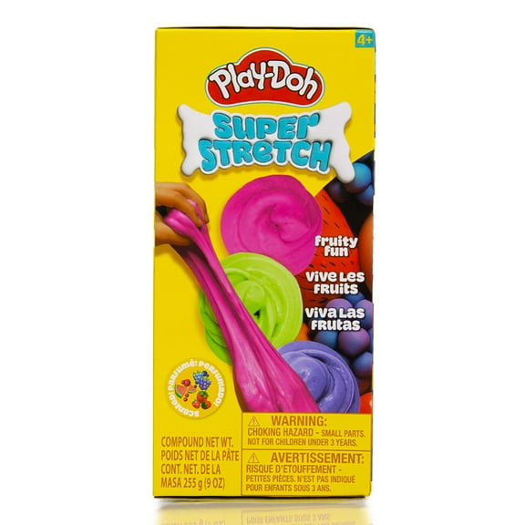 Play-Doh Super Stretch, Fruity Fun, 3-Pack