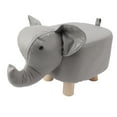 thumbnail image 2 of Animal Footstools, Foot Rest For Couch Cute Elephant Shaped Footstools Footrest Ottoman With Non Slip Feet For Home, 2 of 8