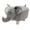 Light Gray, variant on Xirurus Animal Footstools Elephant Shaped Slip Resistant Silent Comfortable Stable Multi Purpose Cute Stool for Kids Red Edition Decor Playroom Furniture