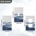thumbnail image 7 of Yayeee Toggle Light Switch Wall Plate 1-Gang 4.5"x2.7" Home Decorative Outlet Cover, Watercolor Mountains, 7 of 7