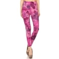 thumbnail image 2 of Niobe Clothing Womens Buttery Soft Graphic Print Tie Dye Leggings, 2 of 3