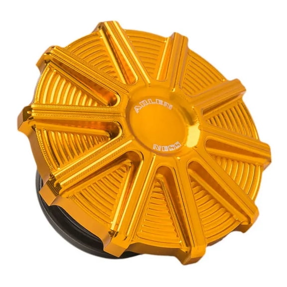Arlen Ness 10-Gauge Gold Gas Cap (701-004)