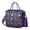 Purple-3, variant on Whimsical Dog Leakproof Cooler Bag - Large Insulated Tote with Paw Print Design, Multi-Compartment Food Storage for Pet Lovers