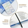 thumbnail image 5 of MoKo Book Cover, 7 Pcs Fabric Stretchable Protector for Textbook Paperbacks School Supplies, up to 9 x 11 in, 5 of 6