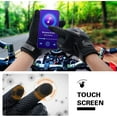 thumbnail image 5 of Motorcycle Gloves for Men and Women, Full Finger Breathable Touchscreen Motor Dirt Bike Gloves for BMX ATV MTB Riding, Road Racing, Cycling, Climbing, Motocross, 5 of 9
