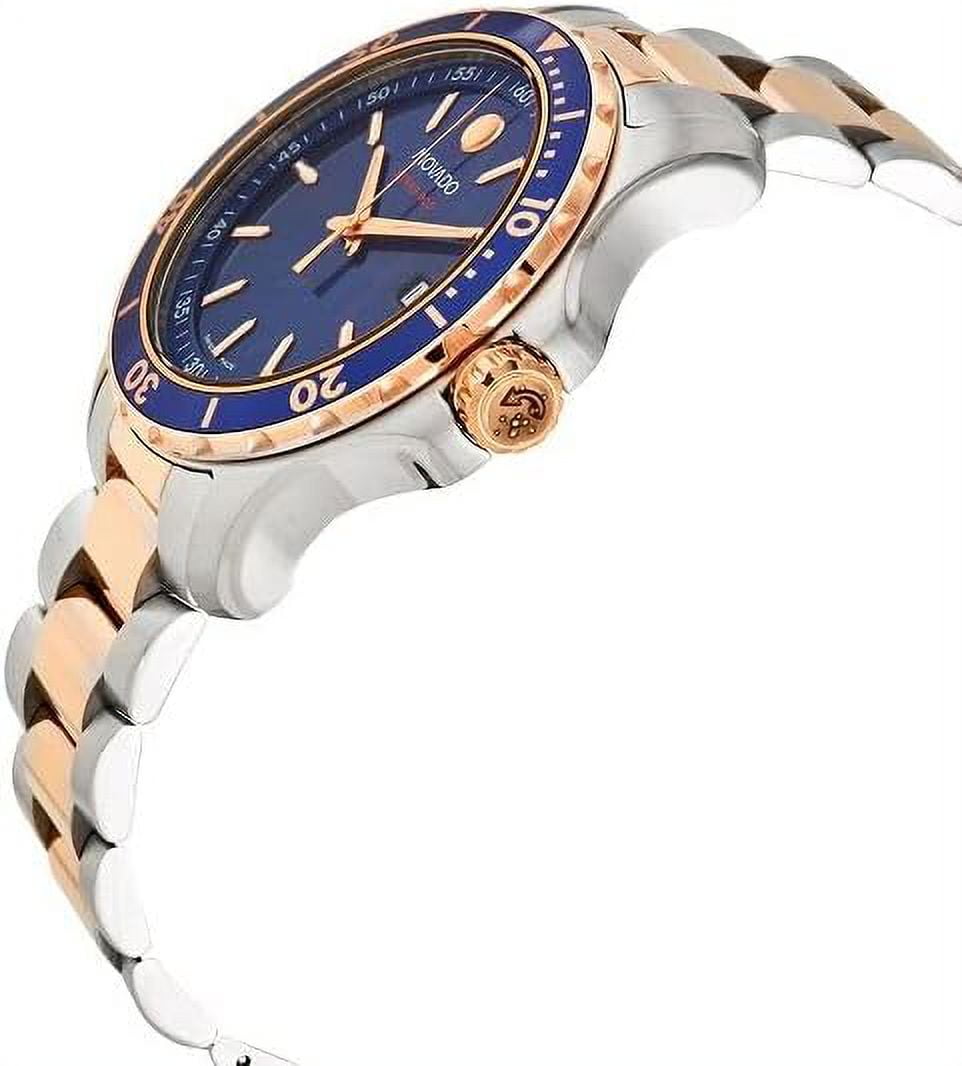 Movado Series 800 Quartz Blue Dial Men s Watch 2600149 Walmart