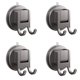 thumbnail image 1 of Paquete de 4 ganchos de ventosa extraíbles gancho de toalla de ducha para baño cocina, 1 of 12