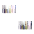 thumbnail image 1 of Inteprter Juego de ganchos de ganchillo: crea hermosos artículos hechos a mano con facilidad, esterilizados, seguros, afilados, precisos, agujas 14 piezas 1 2Conjunto, 1 of 6