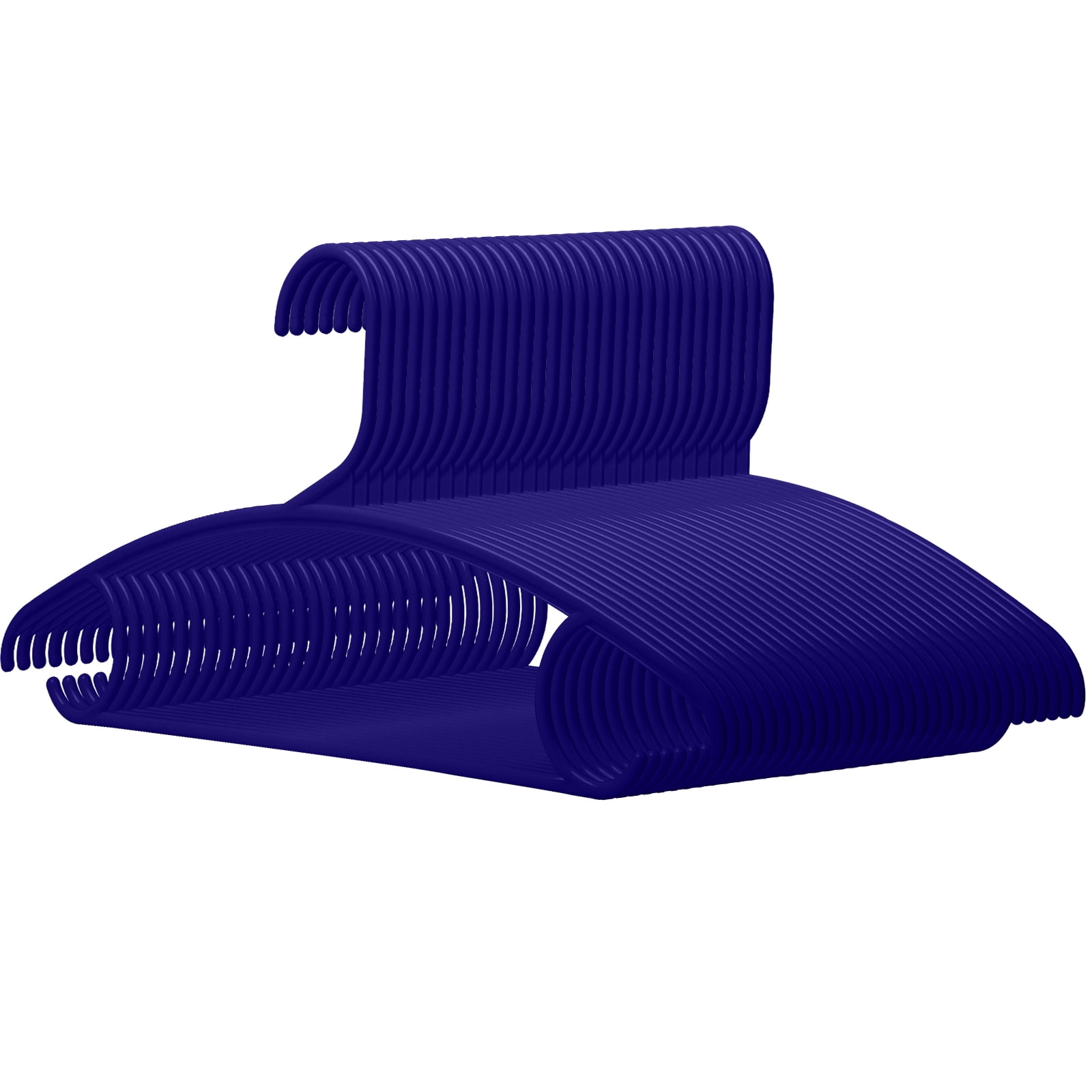 Plastic Hangers 60 Pack Heavy Duty Dry Wet Clothes Hangers Clothing