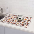 thumbnail image 6 of Sikiie Turkey And Thanksgiving2 Dish Drying Mat, Kitchen Counter Mat, Self Drying Mat for Kitchen Counter Dish Drying Pad ,for Dishes, Utensils, Pots and Pans(24" x 18"), 6 of 7