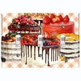 thumbnail image 1 of Metal Light Switch Plate Cover Elegant Chocolate Cake Desserts CAK011, 1 of 13