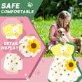 thumbnail image 4 of GASTROPOD Dog Dresses for Small Dogs Girl,Polyester Dog Dress,Eye Catching with Flower Dog Dresses,Yellow,Xs, 4 of 7