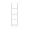 thumbnail image 3 of Furinno CUBICLE Open Back Decorative Verticle Cube Storage Organizer in White, 3 of 8