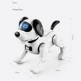 thumbnail image 4 of Remote Control Robotic Dog  RC Interactive Walking Dancing Programmable Robot Puppy Toy for Kids  White, 4 of 15