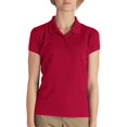 thumbnail image 1 of KS952 WD GRLS 7-20 SS PERFRMCE PIQUE ROJO INGLÉS S Nave de la gota de Dickies KS952, 1 of 1