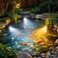thumbnail image 4 of SIfdSeng Get it Fast Pool LED Underwater Lights 24 Warm White and White Light 24V Power Submersible Well Light IP68 Grade Lighting, 4 of 4