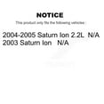 thumbnail image 2 of PUR Air Filter 57-46887 for Car Saturn Ion, 2 of 2