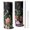 Red Mushroom Snail, variant on 20oz Red Mushroom Snail Black Pattern Skinny Tumblers Stainless Steel Tumbler with Lid and Straw,Vacuum Insulated Double Wall Travel Tumbler Cups with Cleaning Brush for Coffee,Tea