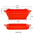 thumbnail image 3 of Foldable Bbq Grill Silicone Oil Drain Box Oil Collection Tray - Easy Cleanup, 3 of 7