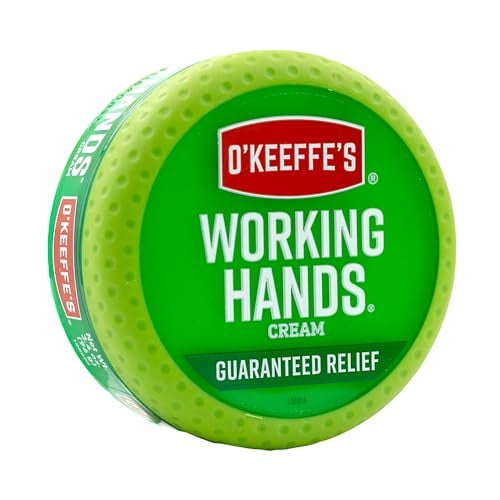 O'Keeffe's K035002-8 Crème pour les Mains Working Hands en Pot (8 Pack), 3.2 oz