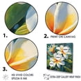 thumbnail image 3 of Designart "Magical Symphony Of White Plumeria" Plumeria Floater Framed Wall Art Prints, 3 of 5
