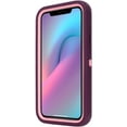 thumbnail image 2 of Entronix Funda Resistente para iPhone 11, Triple Capa, Resistente a Golpes y Anticaídas, Color Morado, 2 of 6
