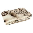 thumbnail image 2 of Hedgehog Custom Microfiber Throw Blanket - Soft and Warm Printed Throw Blanket Lightweight for Sofa, Bed, Couch, Office, Camping, 2 of 6