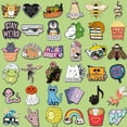 thumbnail image 4 of SANYANO 20/40/50 PCS Cute Enamel Pins Bulk Funny Lapel Pins Set Brooch Pins for Backpacks, Hats, Bags(50pcs), 4 of 6