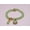Green, variant on Bright Daisy Bracelet Gifts For Women Elastic Bracelet Cracked Quartz