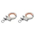 thumbnail image 1 of koolsoo Cable Tray Roller Practical Efficient Saving Time Solid Wire Installation Pulley 2 Pieces, 1 of 9