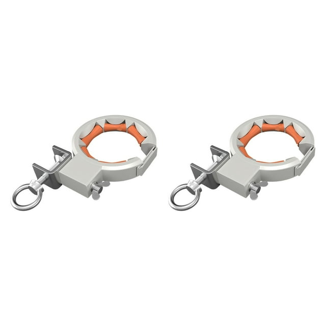 koolsoo Cable Tray Roller Practical Efficient Saving Time Solid Wire Installation Pulley 2 Pieces