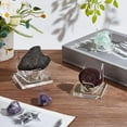 thumbnail image 5 of 3Pcs 3 Styles Square Acrylic Base Display Easel Stands for Gemstones Agates Rocks Displays Holder Clear 5.05~7x4.95~7.05x4.45~6.45cm 1pc/style, 5 of 6