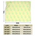 thumbnail image 4 of XMXY Fleece Throw Blanket for Couch, Yellow Fish Seamless Lightweight Plush Fuzzy Cozy Soft Bed Blankets and Throws for Sofa, 50"x40" inches, 4 of 8