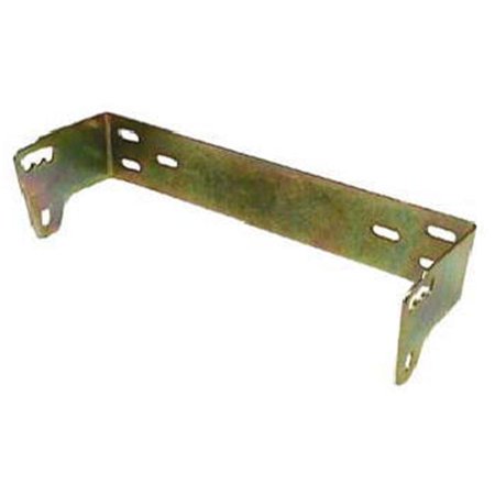 

Accessories Unlimited AU68 8.25 in. Brass Finish 2 Hole Replacement Mounting Bracket for Uniden Grant Cobra 148 & Other Radios