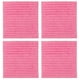thumbnail image 3 of Toallas limpiadoras BuyWeek 10 piezas 30 x 30 cm color rosa cuadradas de microfibra, 3 of 12