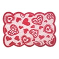 thumbnail image 2 of 1PC Heart-Shaped Hollow Arrow Festive Table Decor for Valentine's Day Heat-Insulated Table Mats for Home Dining and Parties, 2 of 5