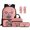 Pink Axolotl, variant on Jeiento Camo Hunting Duck Boys 17 Inch Kids Backpack Set of 5 Lightweight School Bag with Lunch Bag, Pencil Case and Bookmarks Breathable for 9-12 Years Old