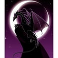 thumbnail image 2 of CafePress - Purple Dragon Throw Blanket - Soft Fleece Throw Blanket, 50"x60" for All Ages, 2 of 2