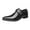 Black, variant on Men's Oxfords Lace Ups Shoes Fashion External Height Increase Pointed Toe Shiny Patent Leather Up Casual Prom Party