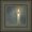 Grey, variant on 6 X 6 I Am the Light by Yongsung Kim With greywood Frame