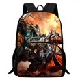 thumbnail image 3 of Juegos de mesa W-WarhammerS Mochilas para niños Mochilas para niños y niñas Mochilas escolares para niños Mochila duradera para acampar, 3 of 5