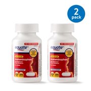 (2 pack) (2 Pack) Equate Extra Strength Acetaminophen Caplets, 500 mg, 250 Ct, 2 Pk