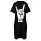 thumbnail image 5 of Vestido de noche holgado con bolsillos y letrero de roca para mujer, vestidos de mujer, ropa de lujo para mujer, novedades 2025, 5 of 7