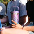 thumbnail image 5 of 30oz Mermaid Tumbler with Handle and Flip Straw, Stainless Steel Insulated Cup, Travel Coffee Mug Water Bottle, Birthday Mothers Day Chritmas Gifts for Women Animal Lovers, 5 of 6