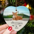 thumbnail image 5 of Customizaholic Personalized Memorial Ornaments, Cat Ornament, Memorial Christmas Ornament, Custom Name Ornaments, Custom Photo Ornament, Cat Christmas Ornament, In Memory Of Cat Ornament, 5 of 7