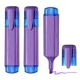thumbnail image 1 of Uxcell Highlighter Pen, 3 Pack Water Based Broad Tip Writing Marker Pens Cute Pastel Colored Highlighter Studying Supplies for Office Home Daily Use, Light Purple, 1 of 6